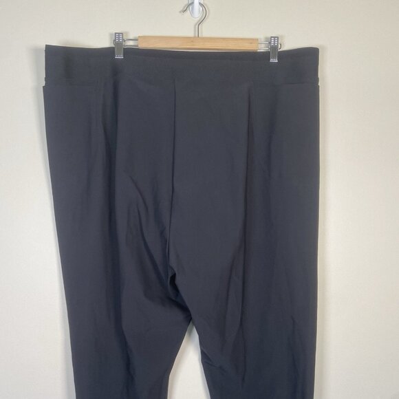 Athleta Stellar Pants Plus Size 26 Slim Tight Black NWT Athleisure Office Career - Picture 5 of 10